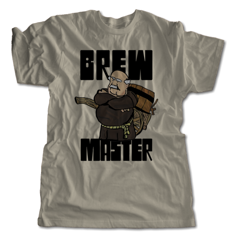 Brew Master Monk T-Shirt